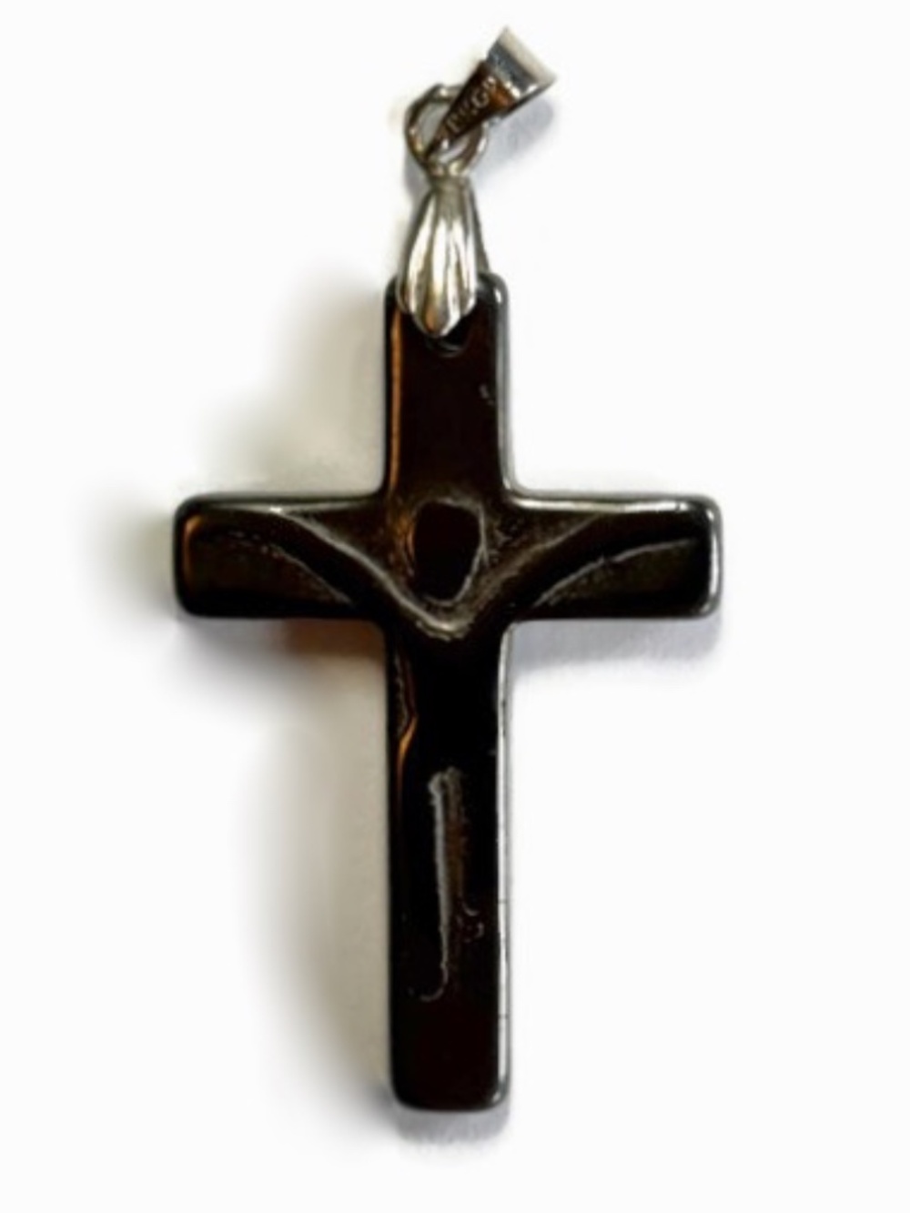 🔥FREE Clearance Hematite Crucifix Pendant 344mm x 21mm 4mm (1pc)
